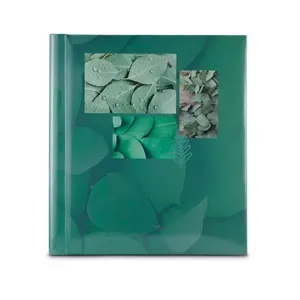 Photo album HAMA Singo II Green — spiral binding, 20 sheets, 280×310 mm