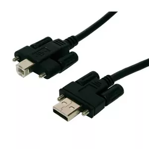 USB 2.0 Cable EXSYS EX-K1555V 5m USB A to USB B Black