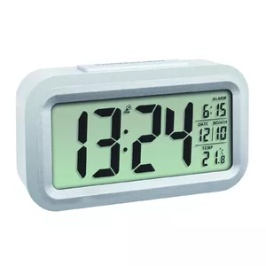 Digitālais modinātājs TFA-Dostmann 60.2553.02 Sudraba Balts LCD