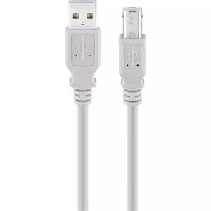 USB 2.0 Hi-Speed Cable Goobay 50953 1.8m Grey
