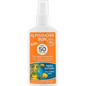 Sunscreen spray Alphanova Sun Bio Spray SPF50 — organic sun protection spray, high UVA/UVB filter