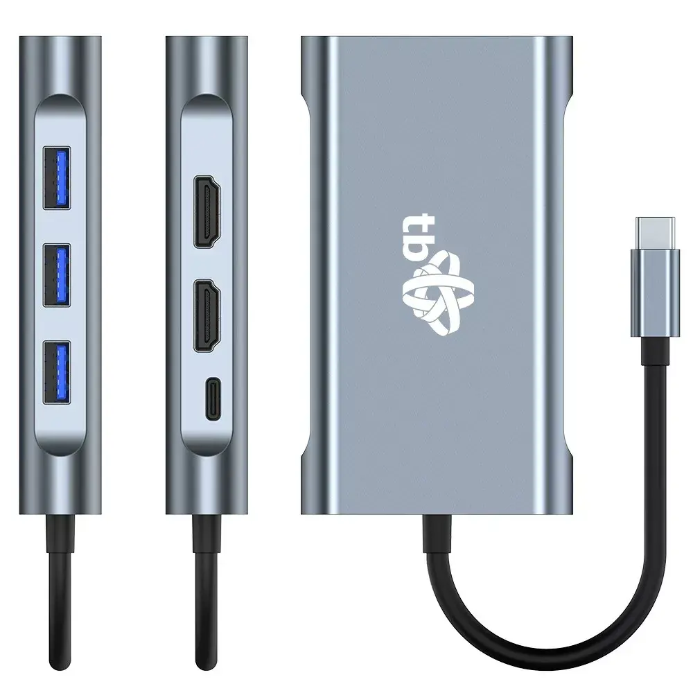TB 8 в 1 USB‑C адаптер AKTBXVA8W1UHVRJ Photo 5
