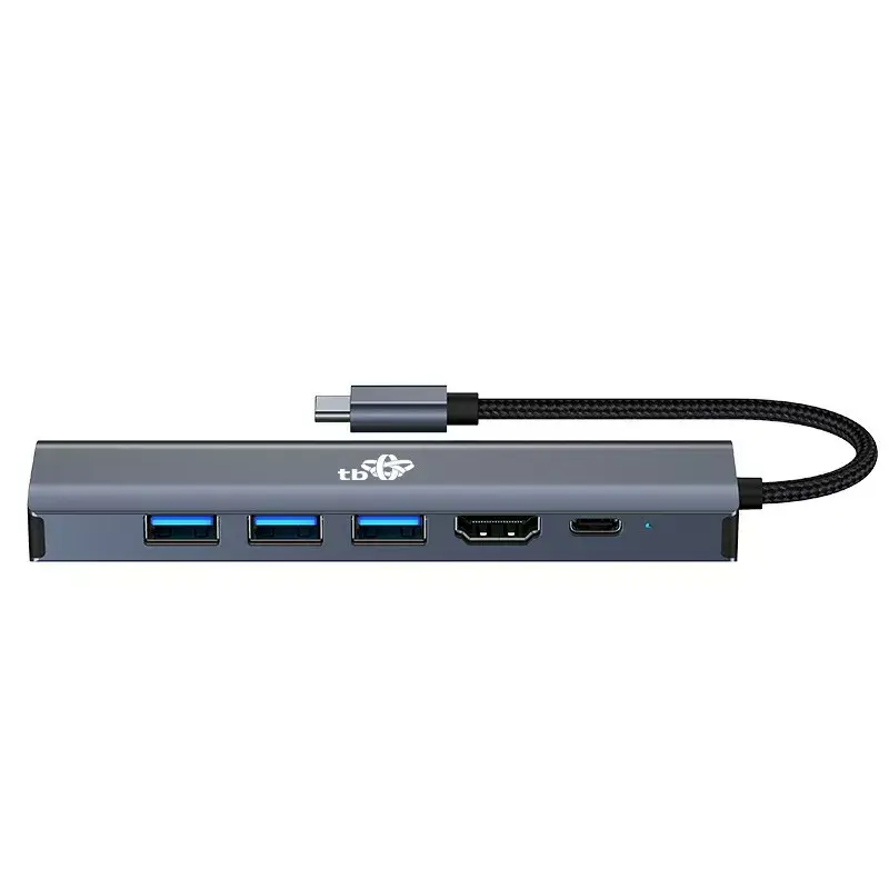 TB USB C адаптер HUB 6 в 1 AKTBXVA6W1U3HRJ Photo 6