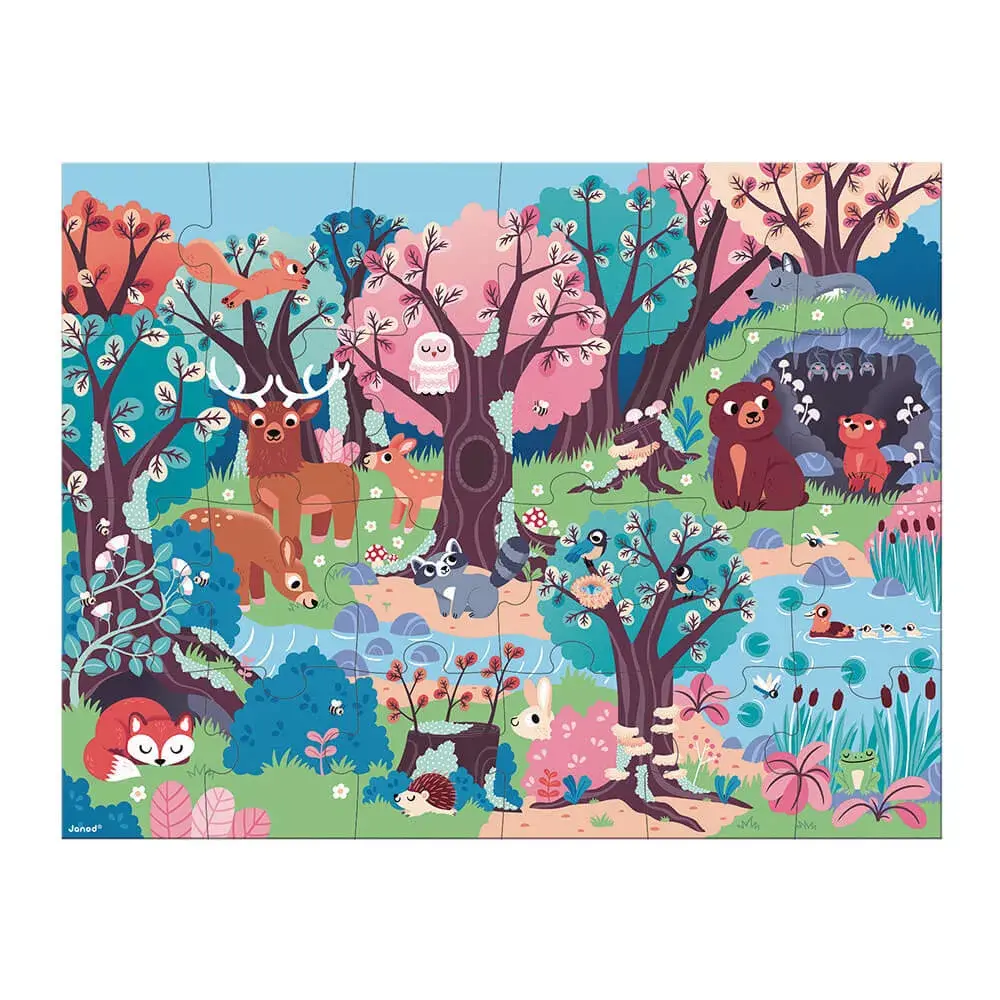 Puzzle JANOD Magic Forest J02653 Photo 2