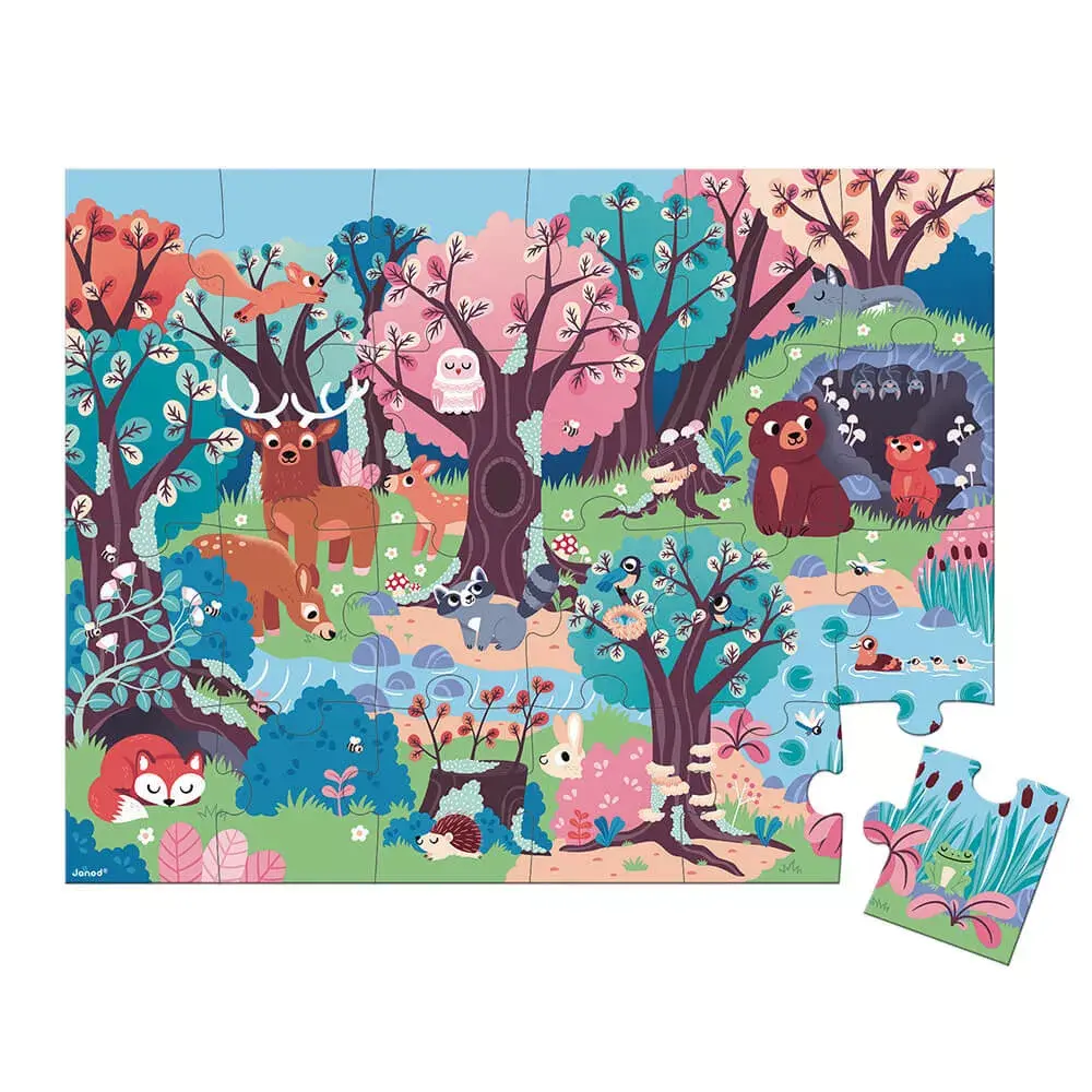 Puzzle JANOD Magic Forest J02653 Photo 3