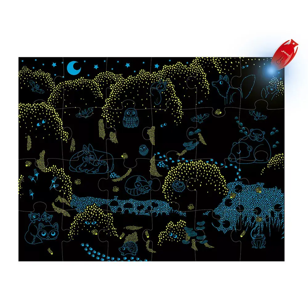 Puzzle JANOD Magic Forest J02653 Photo 4