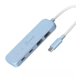 USB-C Hub j5create JCH342EC-N 4-Port Type-C Type-A 10000 Mbit/s