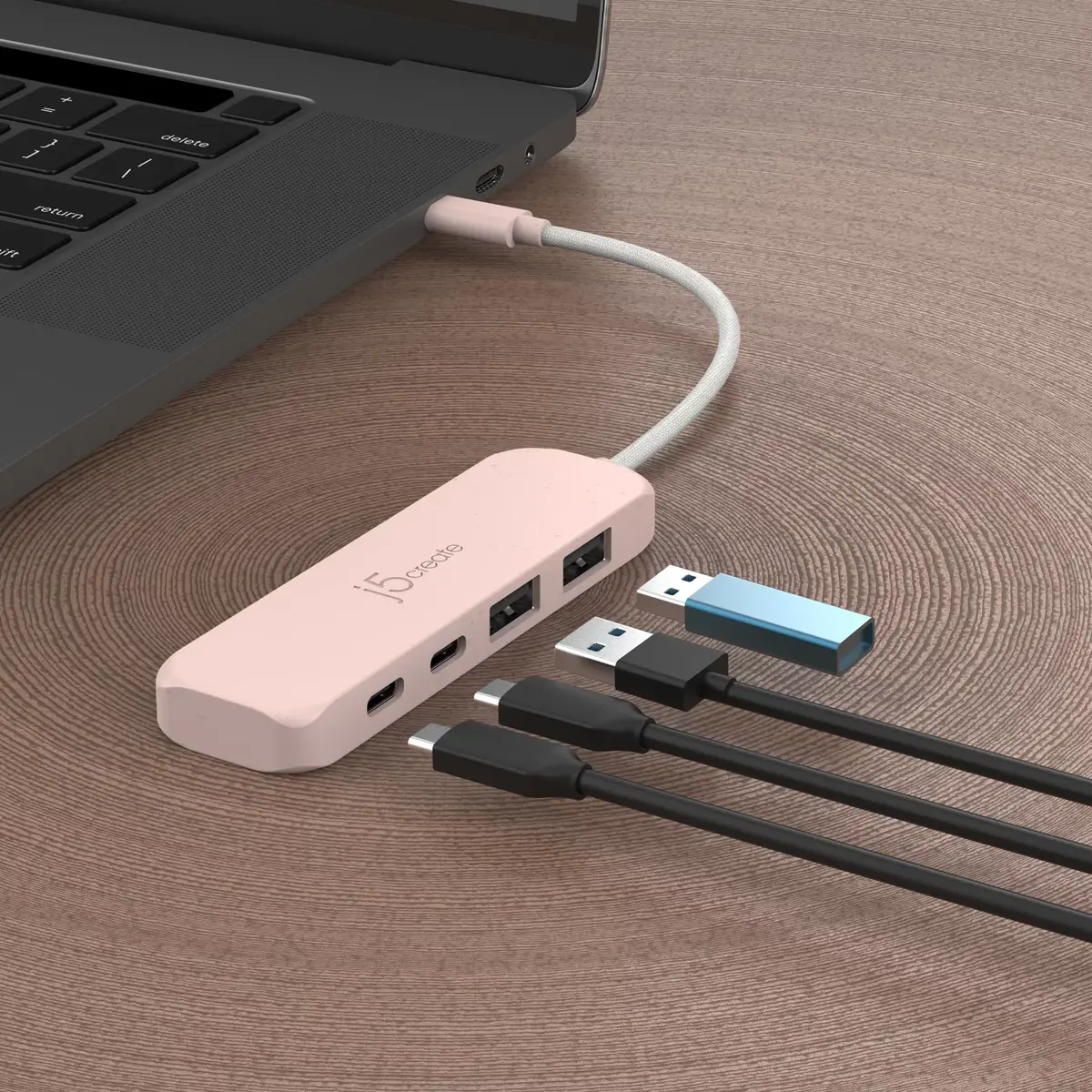 USB-C Хаб j5create JCH342ER-N Photo 5