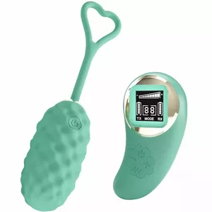 Виброяйцо pretty love D-237401 с беспроводным пультом управления, зелёное