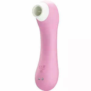Clitoral stimulator ROMANCE D-238107 Emerald Pink Waves — compact personal massager, ergonomic design