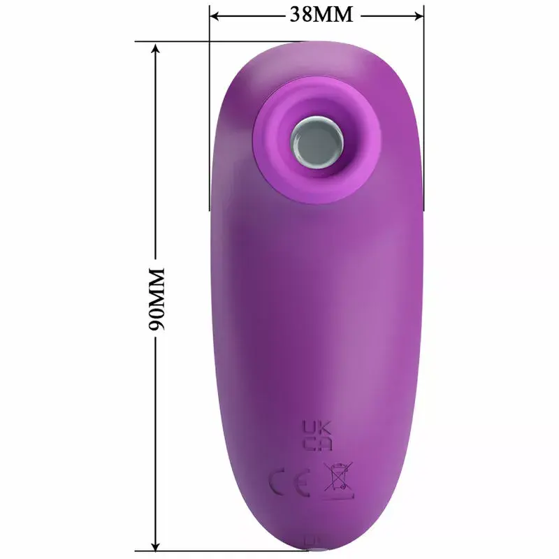 Клиторальный стимулятор ROMANCE ADORA VIOLET Mini Waves Photo 4
