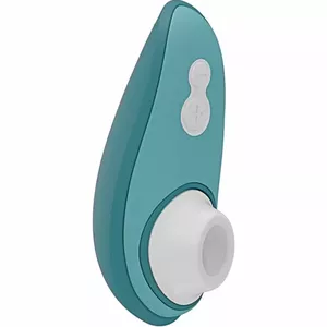 Clitoral stimulator WOMANIZER Liberty 2 — waterproof, rechargeable, compact, blue