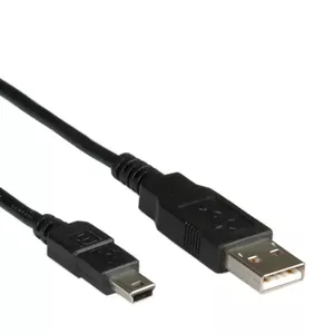 USB 2.0 Cable ROLINE A - 5-Pin Mini M/M 3.0 m