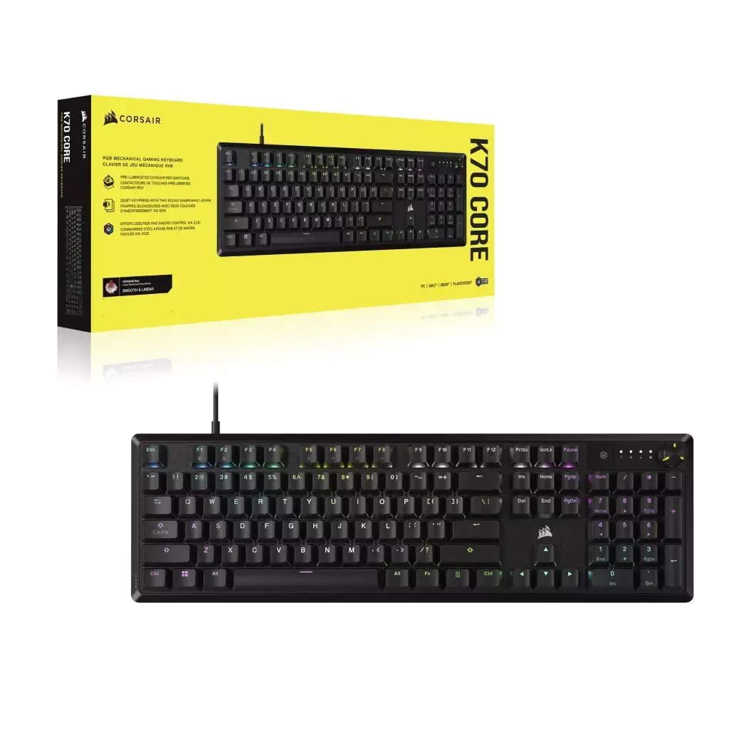 Corsair K70 CORE tastatūra Photo 2