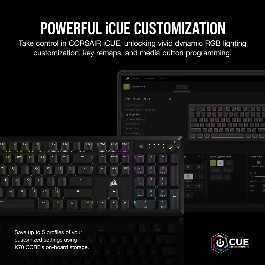 Corsair K70 CORE tastatūra Photo 11
