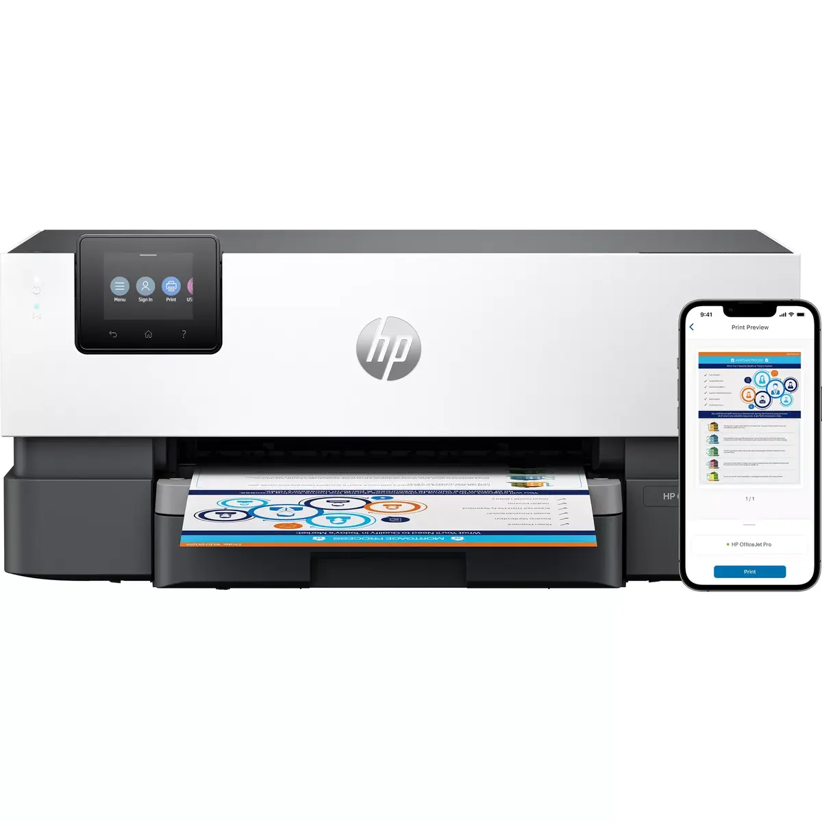 Принтер HP OfficeJet Pro 9110b Photo 2