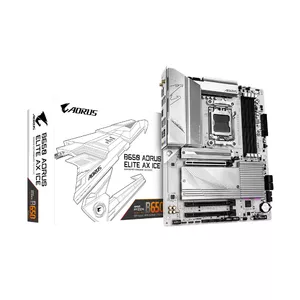 Gigabyte B650 AORUS ELITE AX ICE mātes plate AMD B650 AM5 pieslēgvieta ATX