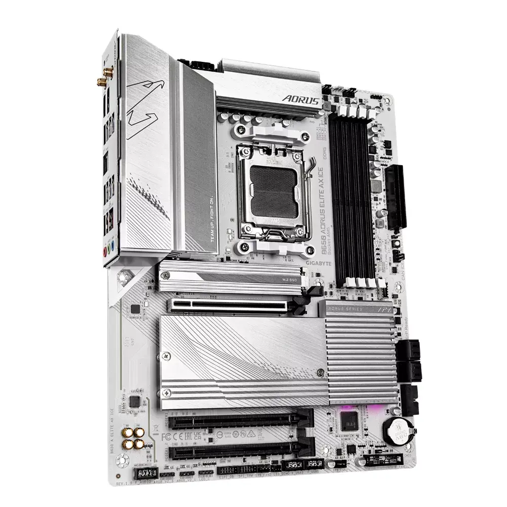 Материнская плата Gigabyte B650 AORUS ELITE AX ICE Photo 4