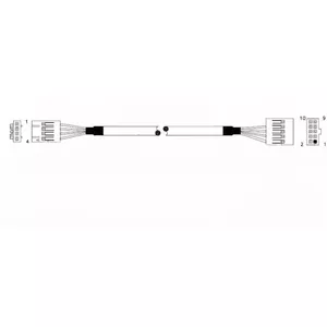 Iekšējais USB kabelis Supermicro CBL-0341L 0.7m USB A Male