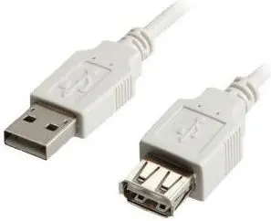 VALUE USB 2.0 Cable A - A M/F 3 m Photo 2