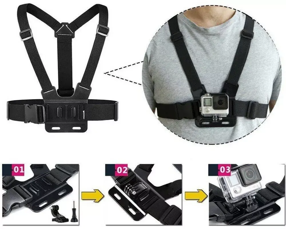 Regulējams jostas komplekts D-Fruit 40525 priekš GoPro Photo 2