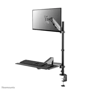Desk mounted sit-stand workstation Neomounts DS90-325BL1 9 kg height adjustment