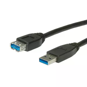 USB 3.0 Cable ROLINE 0.8 m Type A M - A F