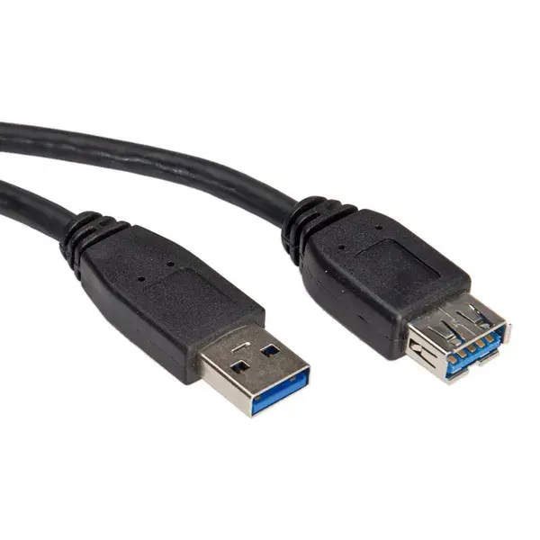 USB 3.0 Cable ROLINE A - A M/F 1.8 m Photo 2