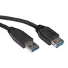 USB 3.0 Cable ROLINE A - A M/F 1.8 m Photo 2