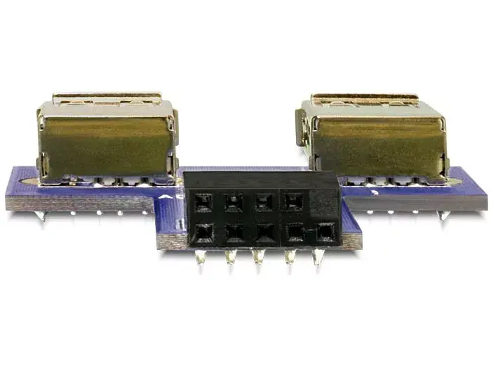 DeLOCK 9-pin 2.54 mm 2 x USB 2.0 Photo 2