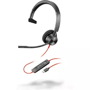 Headset POLY Blackwire 3310 Monaural USB-C Wired Business Everyday