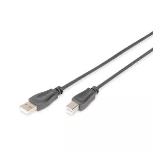 USB 2.0 savienojuma kabelis Digitus AK-300105-010-S