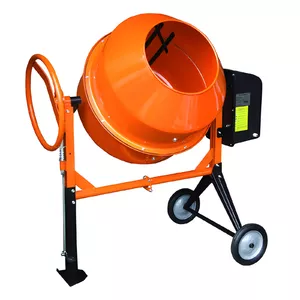Бетономешалка Besk JS160L 800W электрическая переносная барабанная для малых объёмов