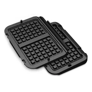 Waffle plate Tefal XA730810 aluminium, black, 310×230×78 mm