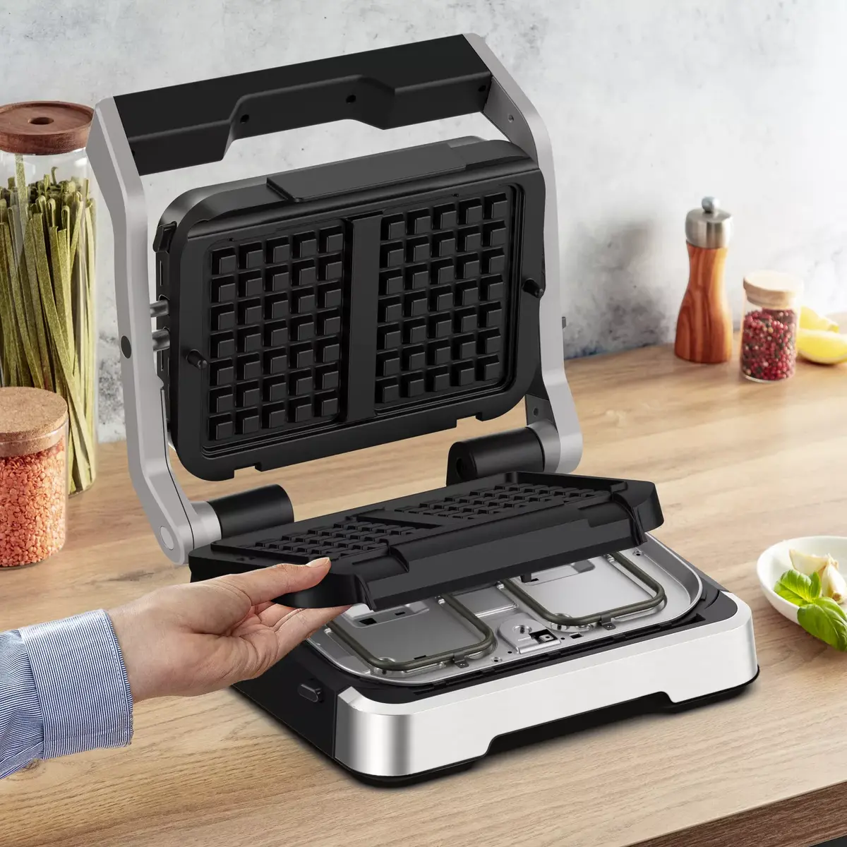 Tefal XA730810 waffle plate 310×230×78 mm Photo 3