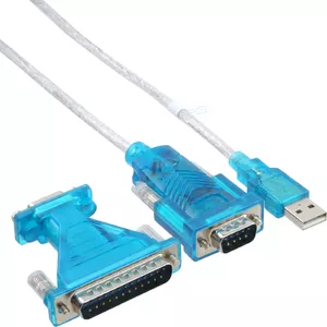 USB to Serial Adapter Cable InLine 33396 1.8m