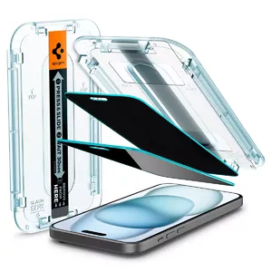 Защитное стекло Spigen AGL06905 для Apple iPhone 15 Устойчивое к царапинам