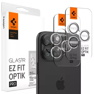 Защитное стекло для камеры Spigen iPhone 15 Pro 15 Pro Max Устойчивое к царапинам
