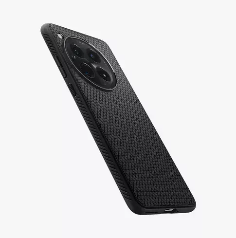 Spigen OnePlus 12 Liquid Air Matte Black vāciņš Photo 5