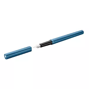 Перьевая ручка Pelikan 823609 Система заправки картриджем Синий Петровый