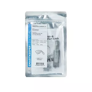 USB Type-B Port Blocker Smartkeeper BL04PKGY Grey Plastic 1 pc