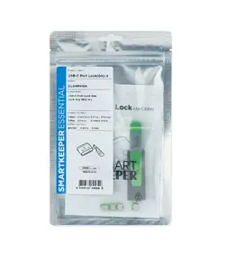 Блокиратор порта USB Type-C Smartkeeper CL04PKGN Зеленый Пластиковый Прочный Дизайн