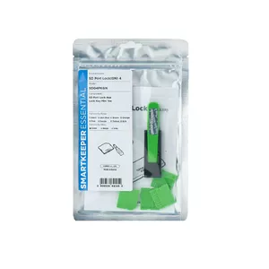 Port blocker Smartkeeper SD04PKGN Green Plastic for SD cards