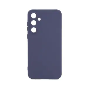 Silikona maciņš iLike priekš Samsung Galaxy A55 Midnight Blue