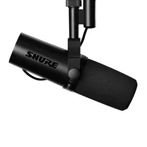 Studijas dinamisks mikrofons Shure SM7DB — vadu XLR, kardioīds, 50–20000 Hz, 150 Ω, fantoms 48V, melns