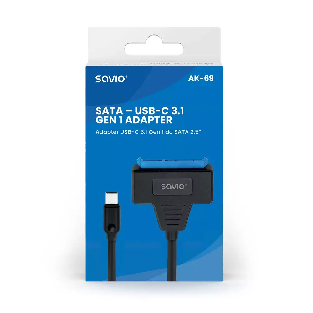 SAVIO SATA to USB-C cable AK-69 Photo 3