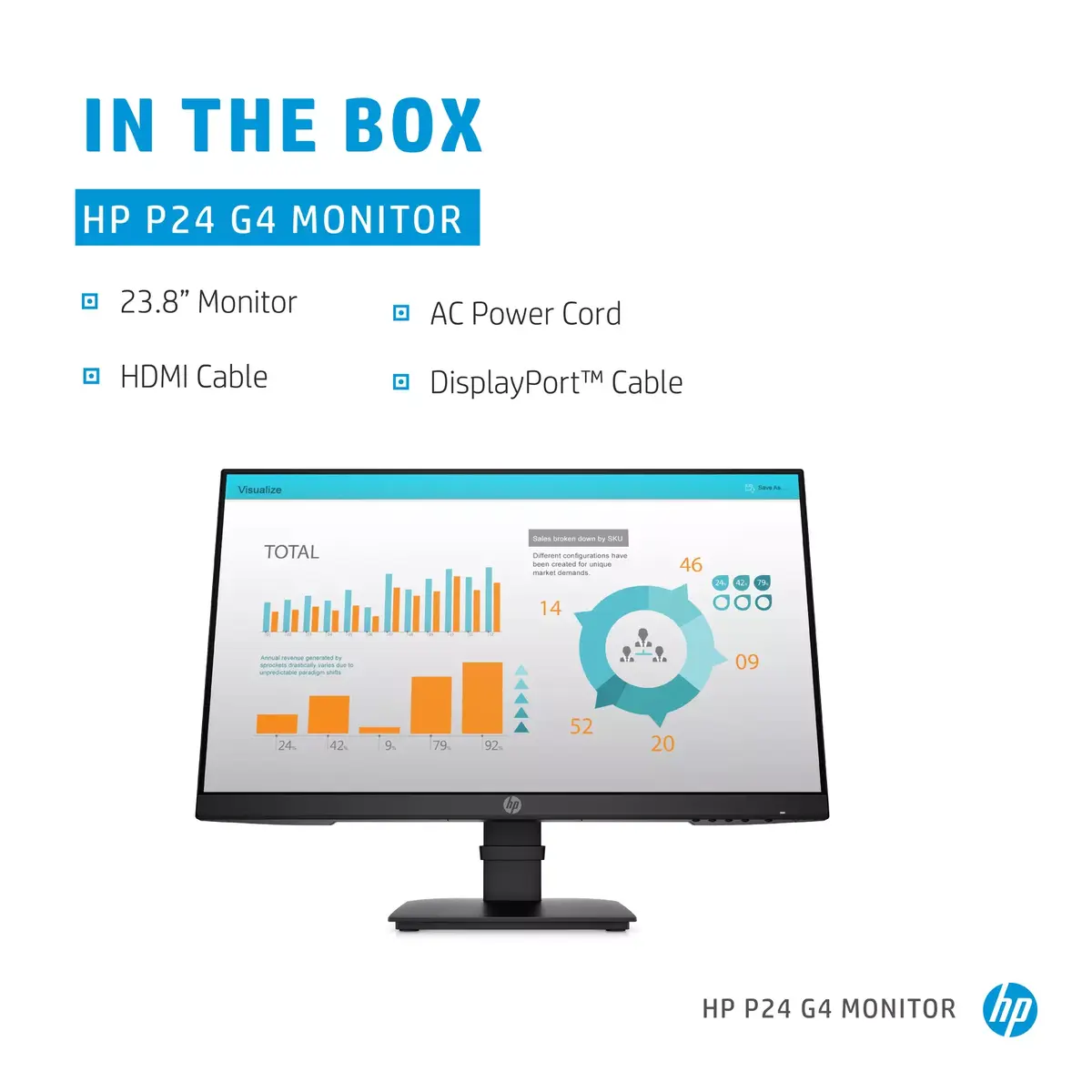 Monitors HP P24 G4 Photo 6
