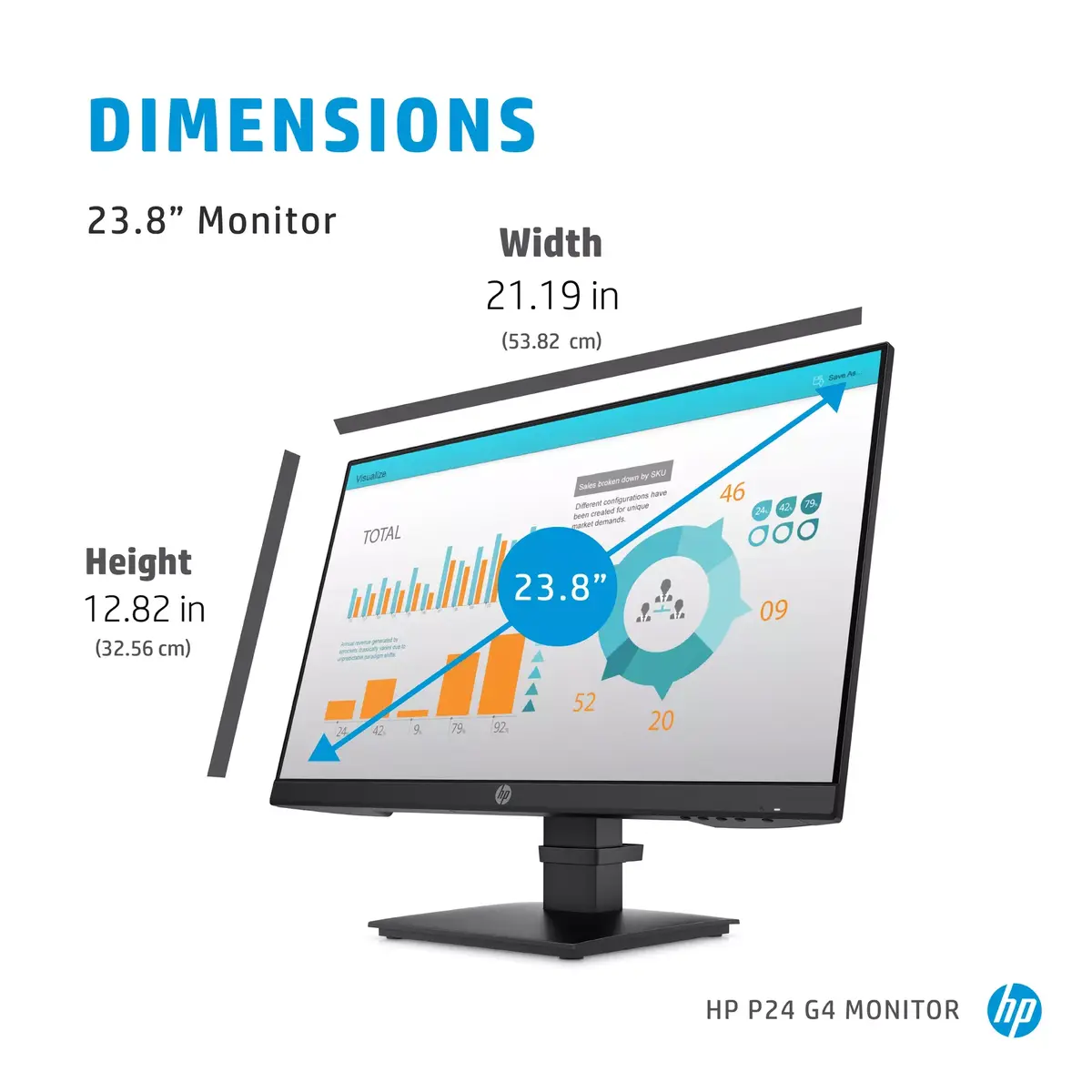 Monitors HP P24 G4 Photo 8