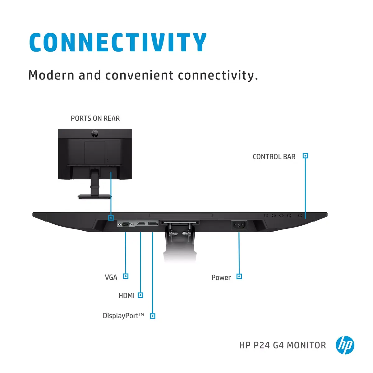Monitors HP P24 G4 Photo 9
