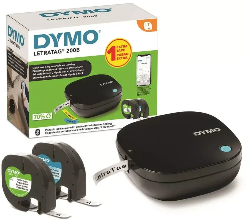 Etiķešu printeris Dymo LetraTag 200B Photo 2